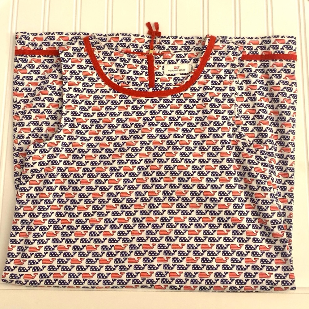AMERICAN FLAG THEMED VINEYARD VINES DRESS 🇱🇷